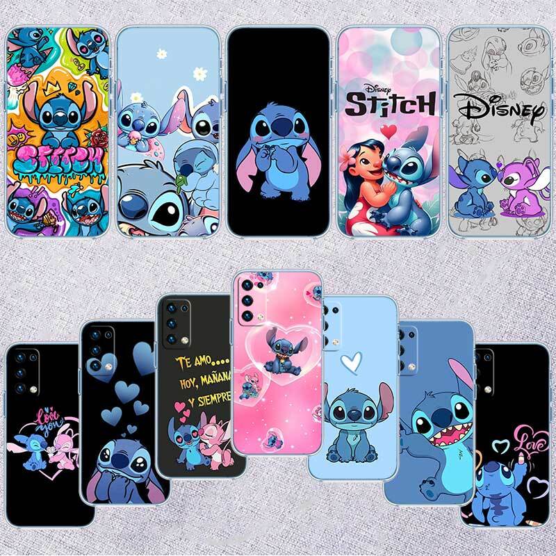 Lilo Stitch Phone Case for Motorola Edge 20 30 S30 40 50 Fusion Lite Plus Pro Ultra Neo One Action Zoom Hyper Power Macro Vision