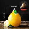 Chinese Resin Color Changing Tea Pet Lucky Fruit Model Tea Figurine Ornaments Home Tea Set Decoration Tea Ceremony Accessories