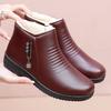 Women's Winter Warm Boot Waterproof Warm Ankle Boots for Halloween Thanksgiving Christmas Gifts