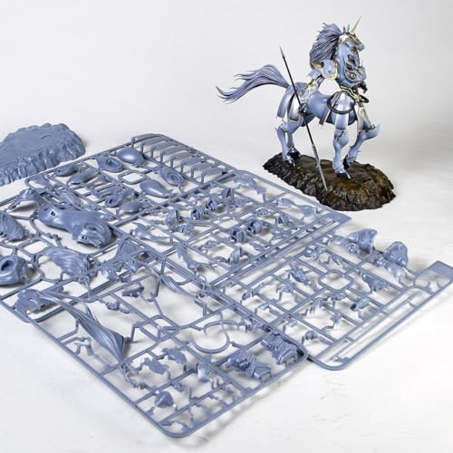 Kaiyodo ARTPLA Kishin Gensou Rune Masker Sleipnir, com aproximadamente 220 mm de altura, não em escala, sem pintura, kit de modelo de plástico para montar AP012