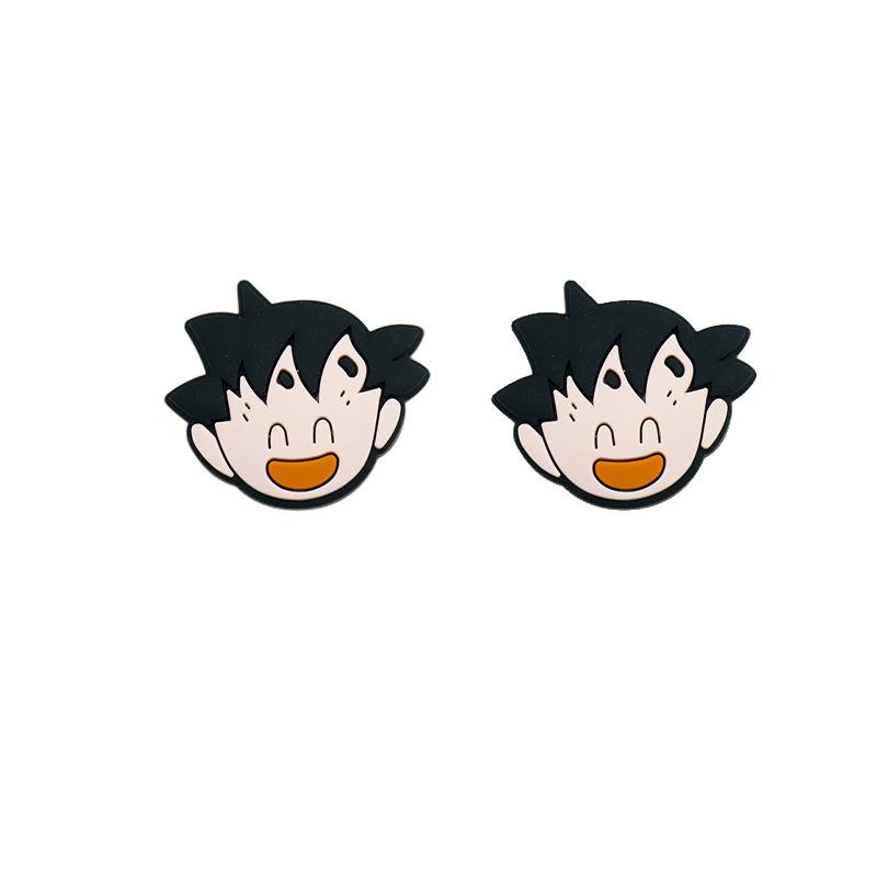 

Dragon Ball Son Goku Silicone Rubber Thumb Grip designed for Nintend Switch 2 PS5 XBOX JoyCon Controller Joystick Hat Protective Cover