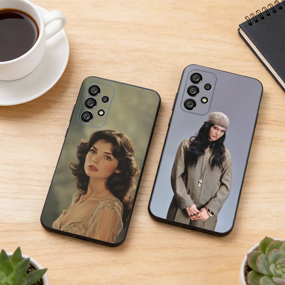 Sienna Spiro S-Singer Phone Case For Samsung S25,S24,S21,S22,S23,S30,Ultra,S20,Plus,Fe,Soft Silicone Black Cover