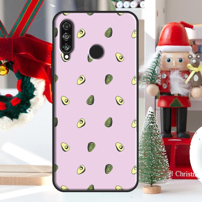 Avocado Pattern For Huawei Nova 5T 9 10 SE 7i 8i 11i 12i Y73 Y72 Y61 Y91 Y60 Y70 Y90 P20 P40 P30 Lite Case