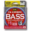 DUEL Fluorocarbon TB CARBON Bass 100m Natural Clear Line 16Lbs.