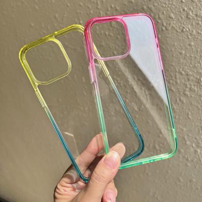 Dual-Color Gradient Phone Case for Apple 16 Pro Max/14 Pro