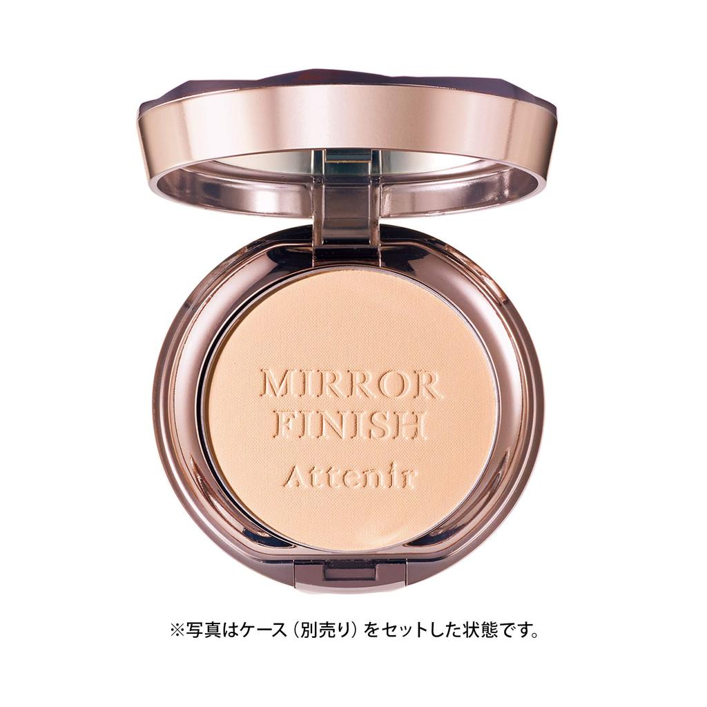 Attenir Mirror Fish Powder, Pressed Type (Refill with Puff), Face Powder (Glow/Moisturizing/Pore/UV Care), Case Sold Separately