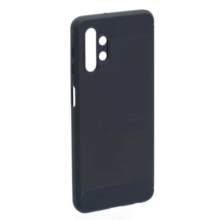 Soft Case - Samsung - Galaxy A32 5G - Black - Brushed Carbon Fiber Effect - Optimal Protection