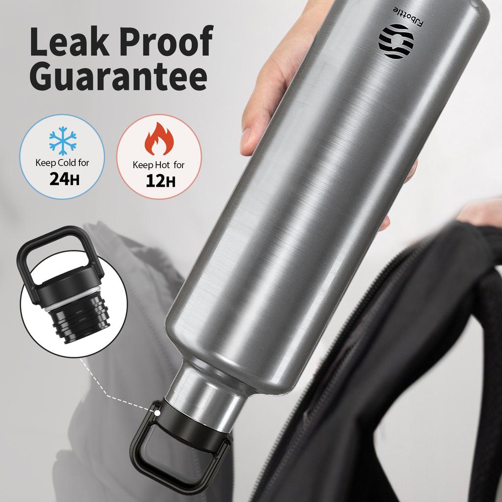 FEIJIAN 1750ml Large-capacity thermos cup Stainless Steel Thermos Bottle with Portable cloth bag