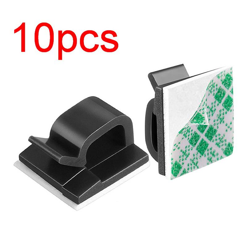 

10 шт. Органайзер для кабелей, простой в установке, настольный органайзер, мини, практичный