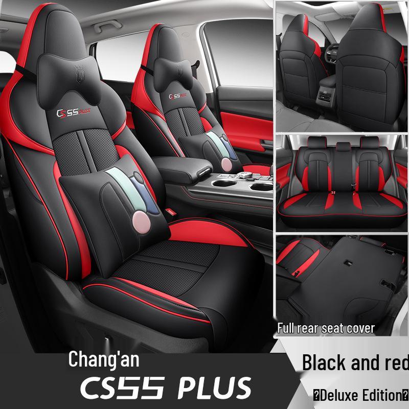 FL Leather Seat Cushions and Covers for Changan CS55PLUS - Stylish, Sporty, Four-Season Design