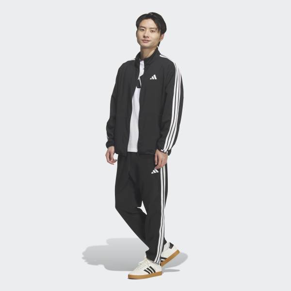 adidas 3 Striped Regular Fit Light Woven Track Top Kr8907
