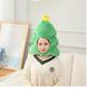 Cosplay Accessory Cap Hat Headgear Funny Hat Christmas Halloween Fluffy Kigurumi Cap Plush Headgear Event Party Funny Photo Prop (Christmas Tree)