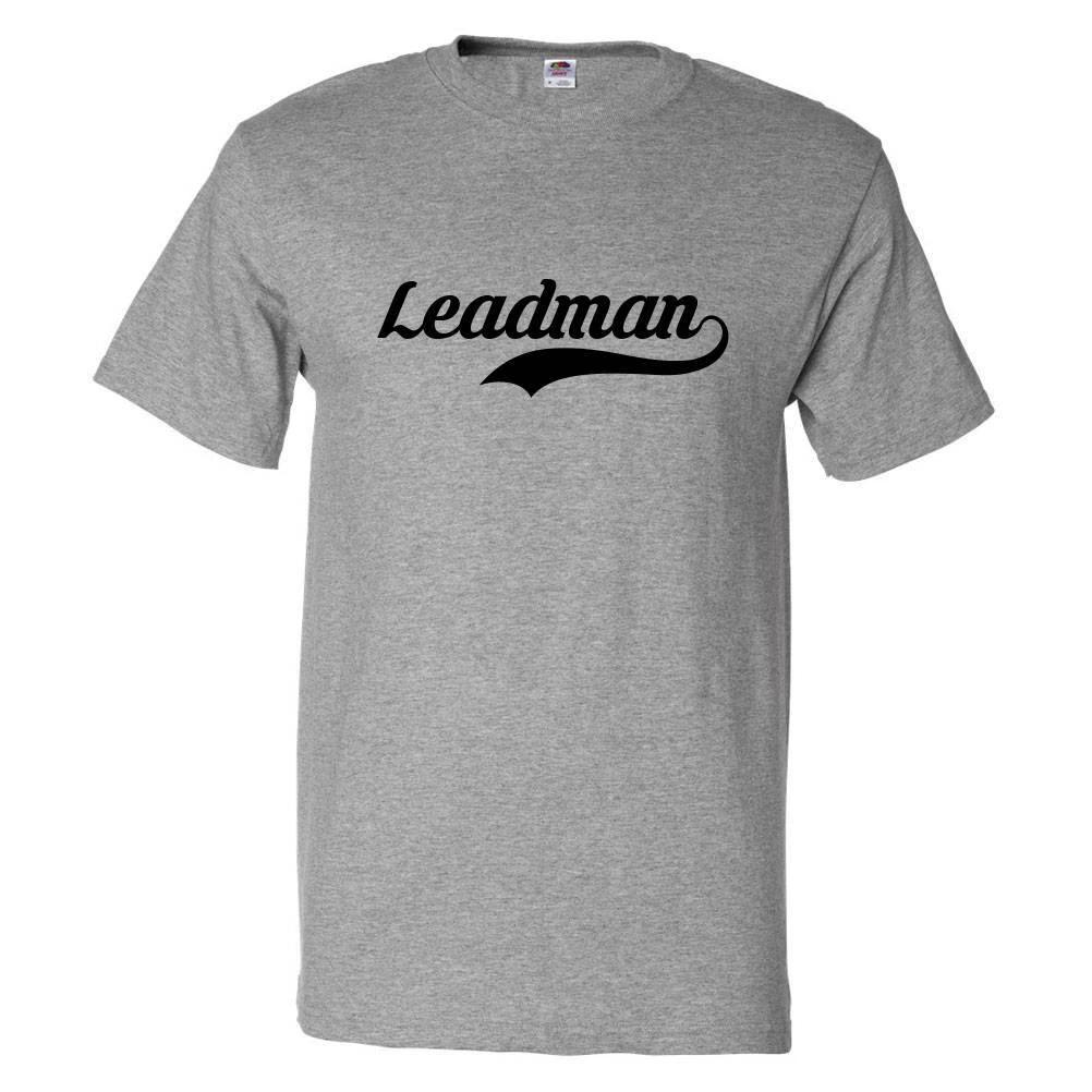 Funny Leadman Retro Old School T shirt Tee L