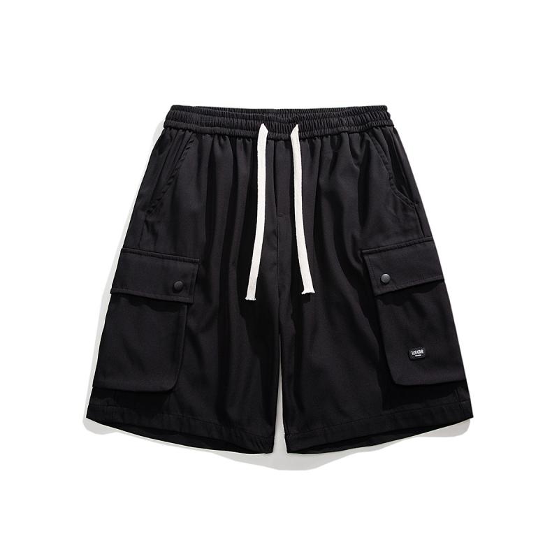 Sommer-Cargo-Shorts für Herren, Harajuku, Y2k, Retro, All-Match, Baggy, gerade Hose, weites Bein, neue Arbeitshose für Herren, Größe M-5XL