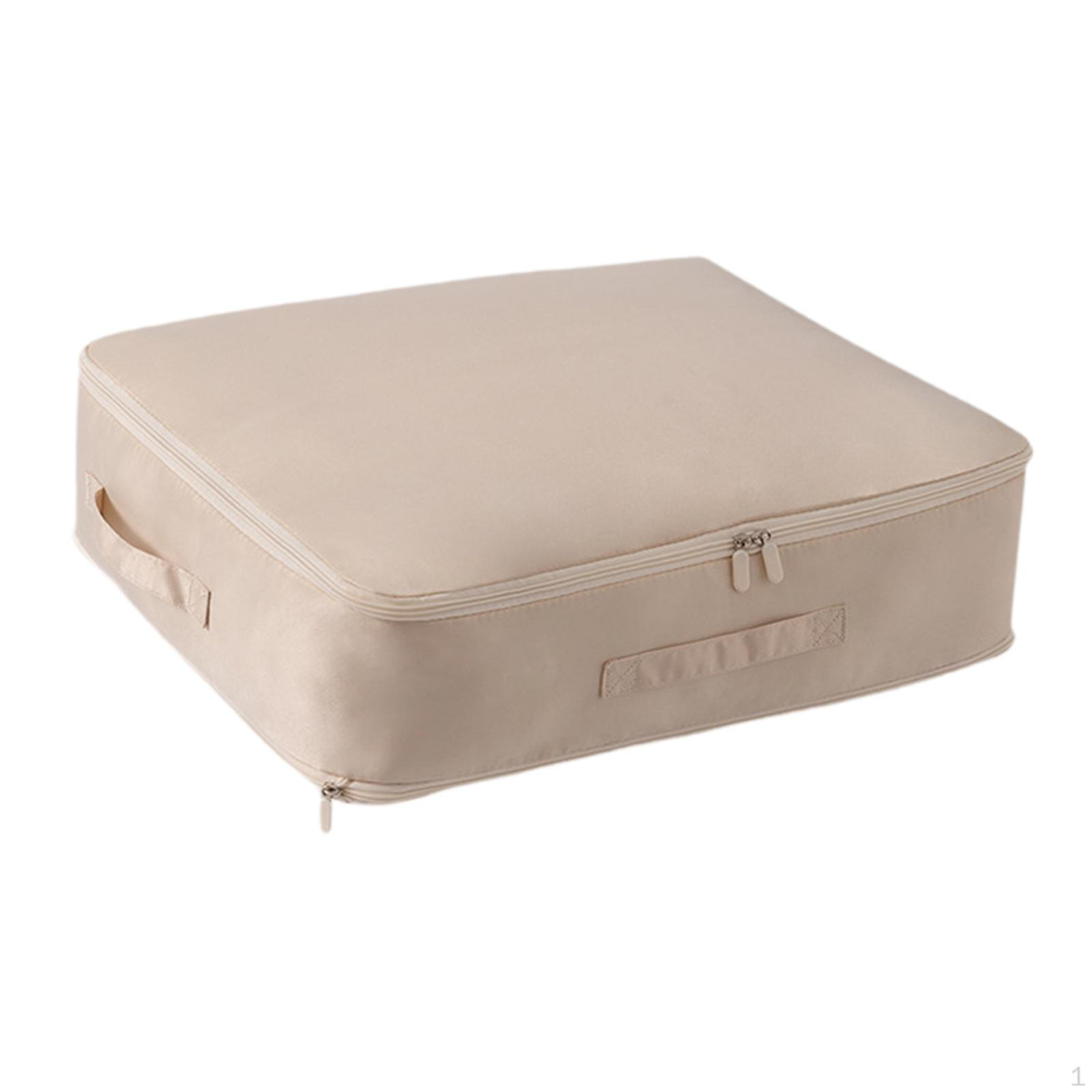 

Компактный самосжимающийся органайзер, сумка для хранения одежды с ручкой на молнии для