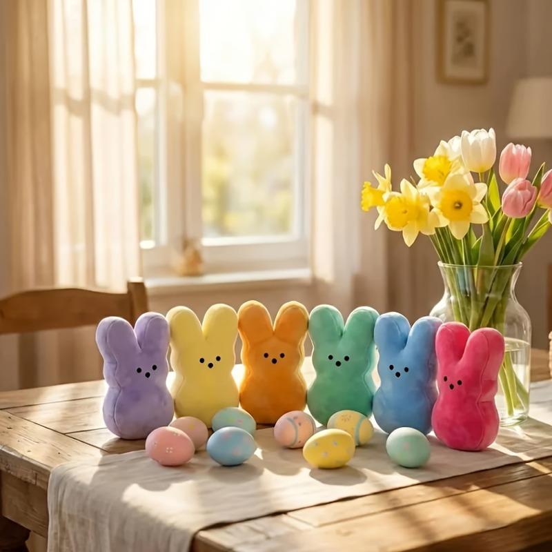 1 Cute Rabbit Plush Doll | Soft and Huggable Stuffed Animal
