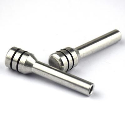 Generic 2 Pcs Car Door Lock Pin Fix Solid Color Interior Lock Knobs, Silver
