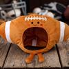 Soft Football Hat Lightweight Headgear Athletic for Sports Fans, Party Goers