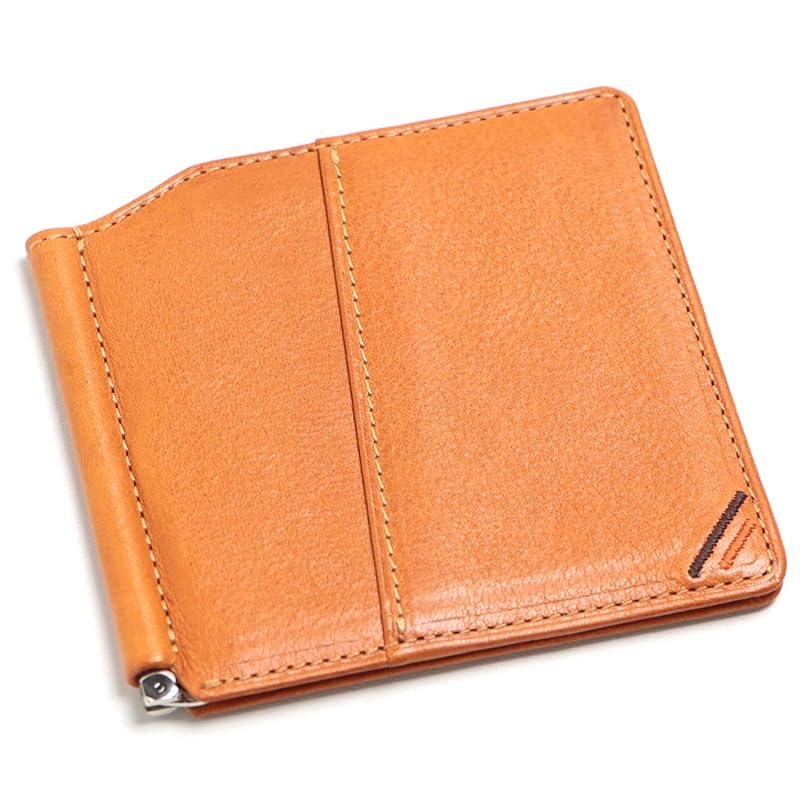 

leather craftsman Dualline (dual line) wallet bill scissors thin cashless men s leather Thin simple tochigi leather genuine leather 1 piece card money