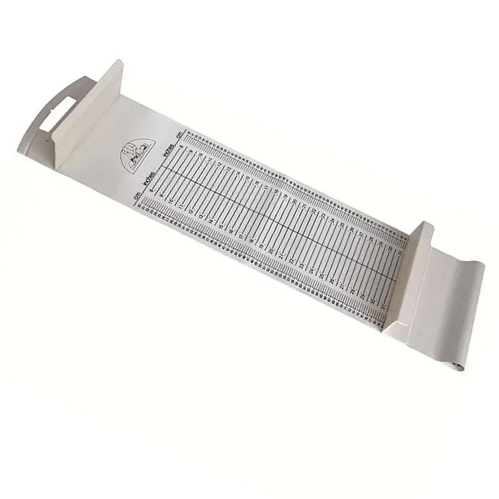 Baby Lengte Groeigrafiek Baby Infantometer Lengte Liniaal Zachte PVC Lengte Meetmat voor Baby's Opvouwbaar en Wasbaar