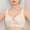 French Lace Crystal Cup Rabbit Ear Bra Soft Steel Ring Adjustment Sexy Push-up Ultra-thin Large Chest Small Underwear