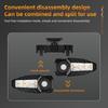 Bicycle Remote Steering Projection Taillight - 5 Modes Universal Night Safety Warning Light for Mountain/Road Bikes