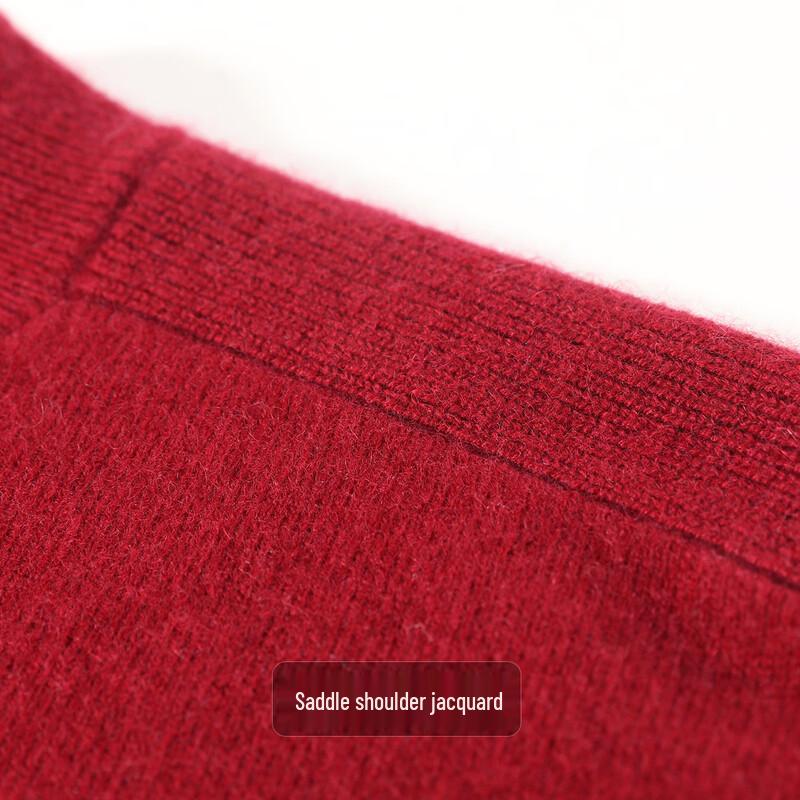 Antonio Men's Pure Cashmere Crew Neck Sweater