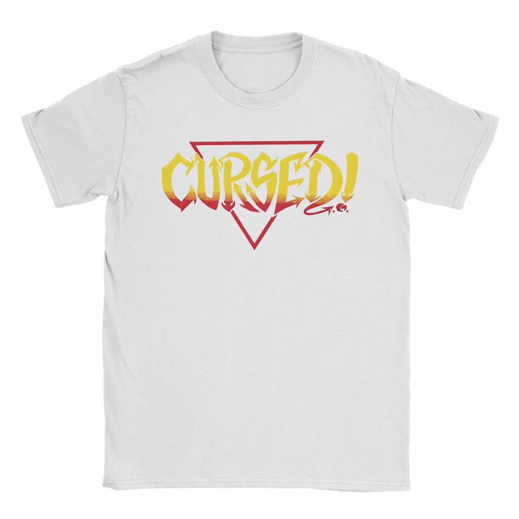 Danhausen Cursed Funny Wrestling Men T Shirts Tee Shirt Short Sleeve Round Neck TShirts 100 Cotton Birthday Present Tops