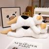 TreasuringU Kawaii Black Cat Plush Toy Soft Stuffed Doll Pillow Home Decor Sleeping Cute Animal
