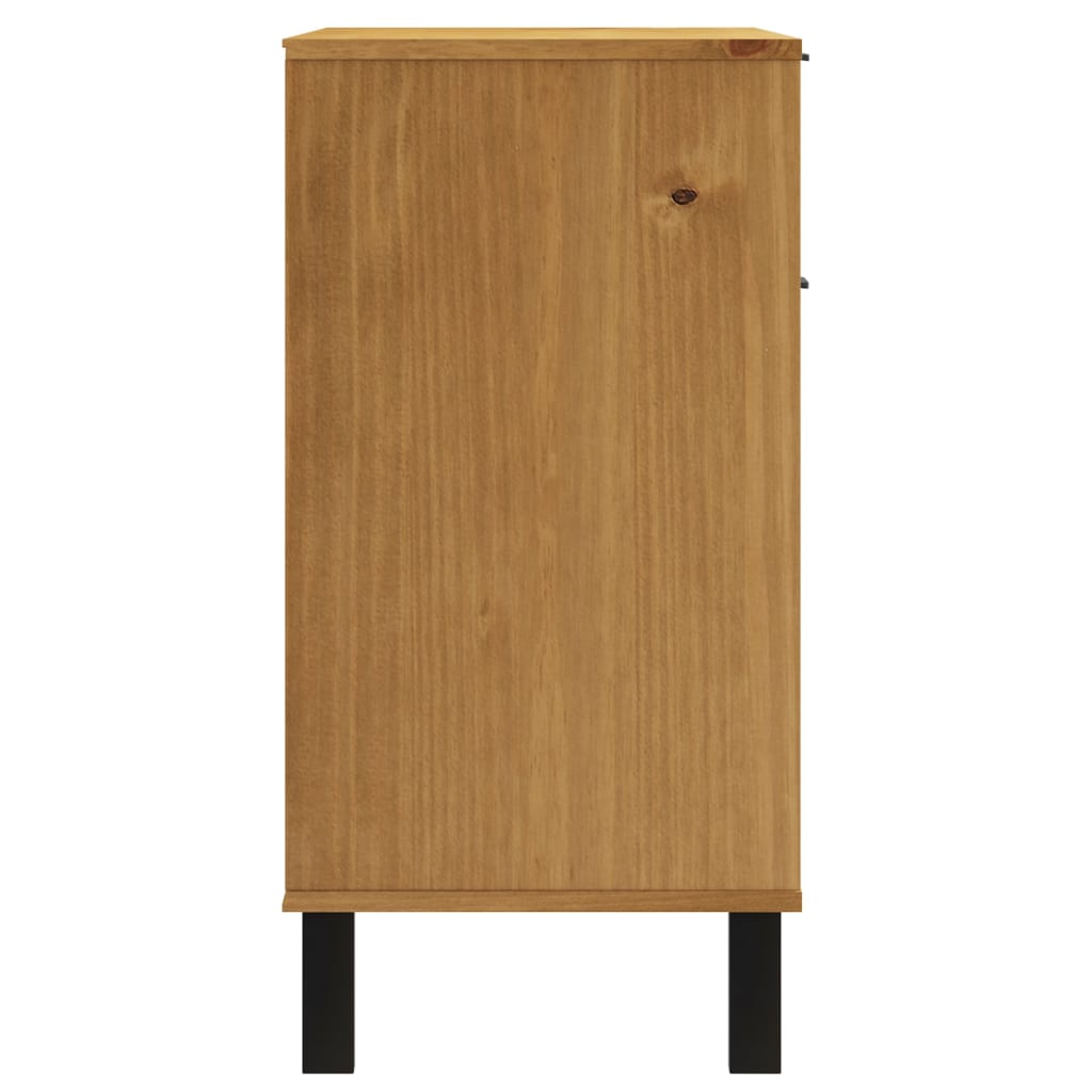 Sideboard FLAM 80x40x80 cm Solid Pine Wood