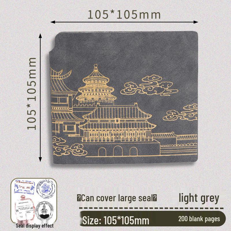 Customizable Stamp & Attendance Book – Student Gift and Planner Notebook