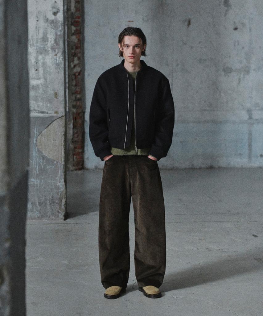 Glw Heavyweight Round Blouson Black