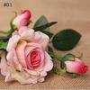 1Pc Artificial Rose Fabric Fake Flower for Wedding Home Party Office Decoration