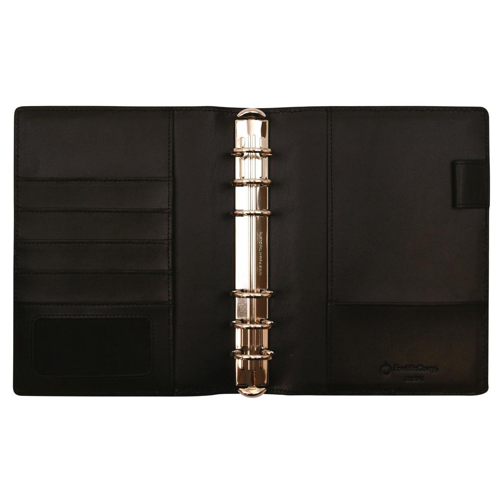 Compact Original Binder with 25mm Ring Diameter (Black) for System Planners (Product Code: 61201)
