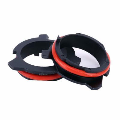1 Pair TK-125 H7 LED Headlight Bulb Base Retainer Holder Adapter for BMW E39-2 / 5 Series / Z Serie
