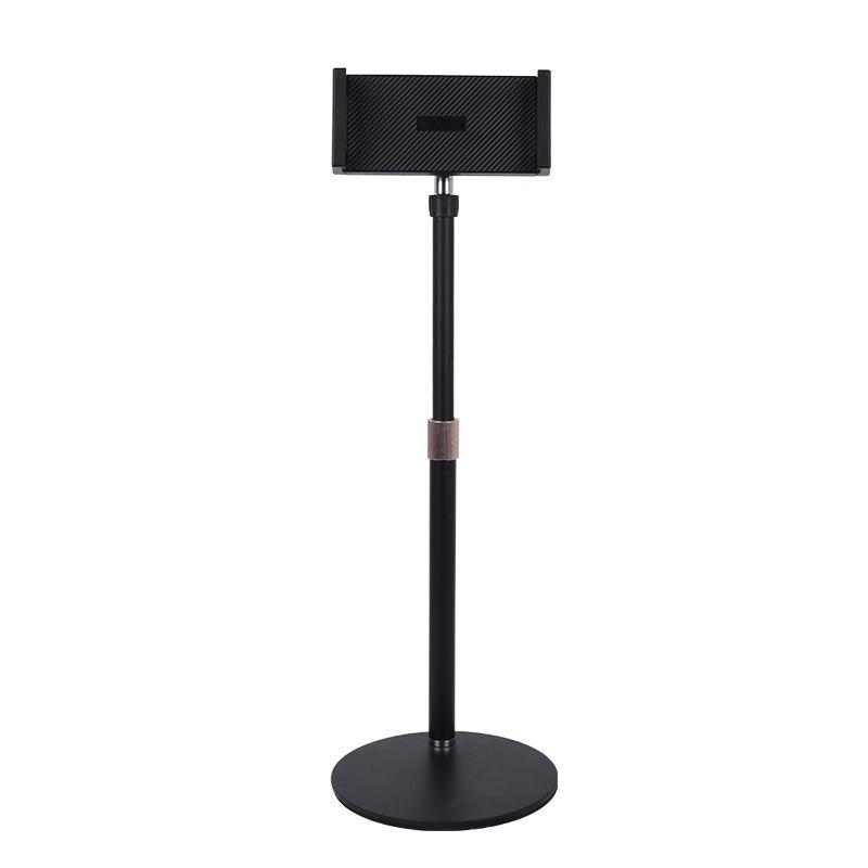 Metal Round Disk Lazy Bracket Desktop Stand for Phone Microphone Tablet Live Streaming Multi-Function Holder Practical