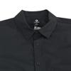 Converse Shirts Unisex Black Lapel Moderate Workwear 10027258-A01