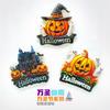 Refrigerator Sticker Halloween Series Souvenir Creative Gift Home Decoration Magnetic Sticker Souvenir Gift High Sense