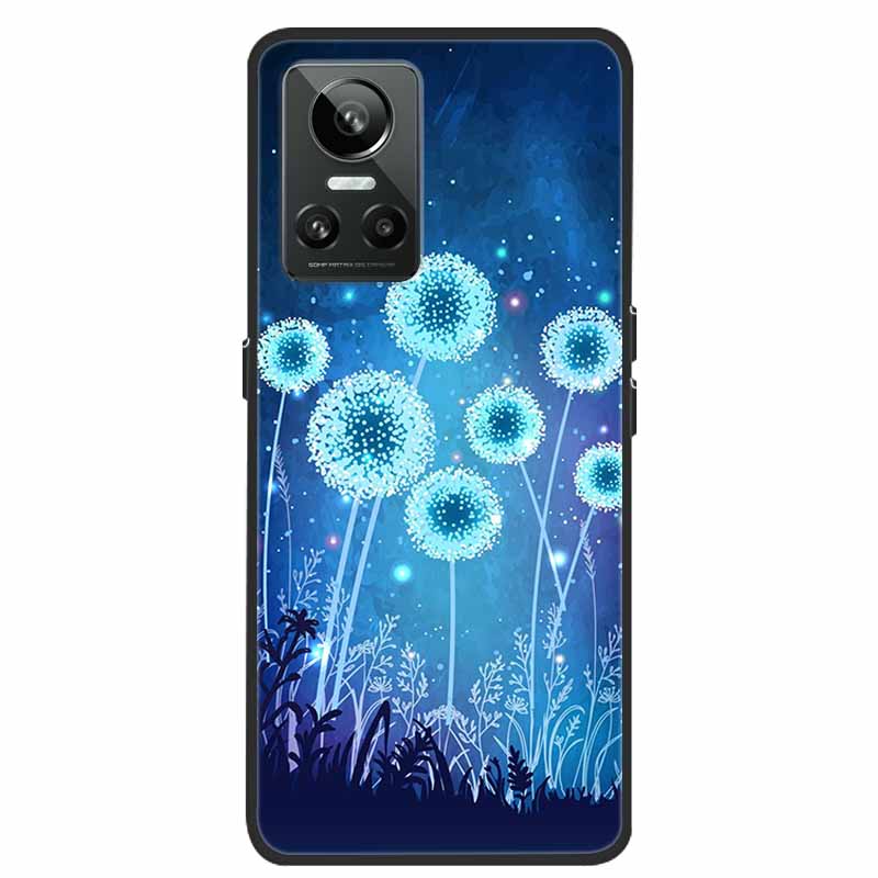Mobilskal För Realme GT Neo3 Fodral Svart Silikon Mjuk Baksida För Realme GT Neo 3 Mobilskal Fodral RealmeGT G T Neo 3 Coque