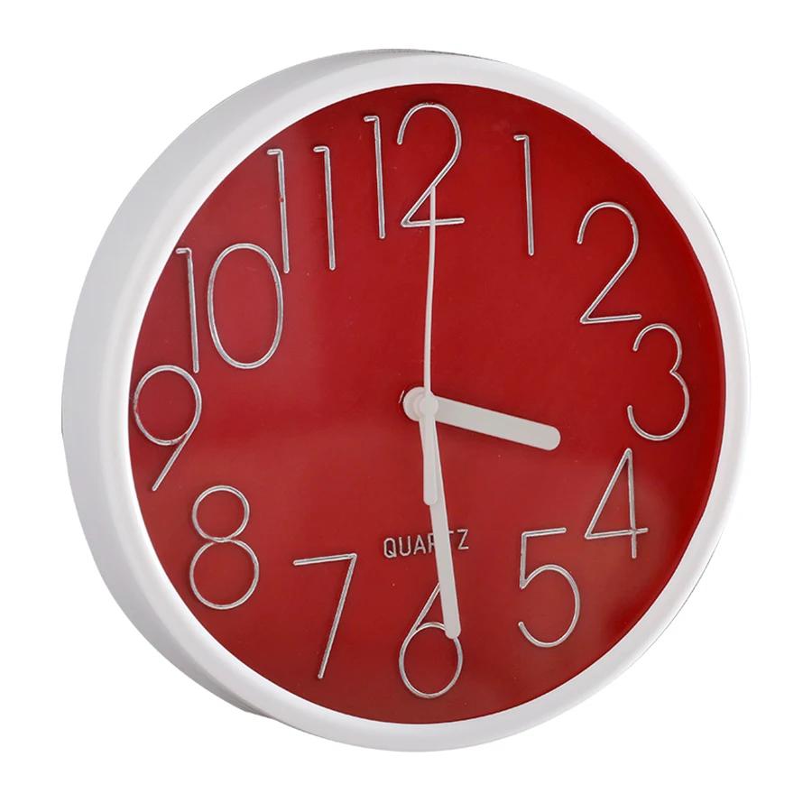 Moderne Metallwanduhr Wohnzimmer Küche Kreatives Wohnzimmer Minimalist Mode Wasserdichte Uhren Wanduhr Dekoration