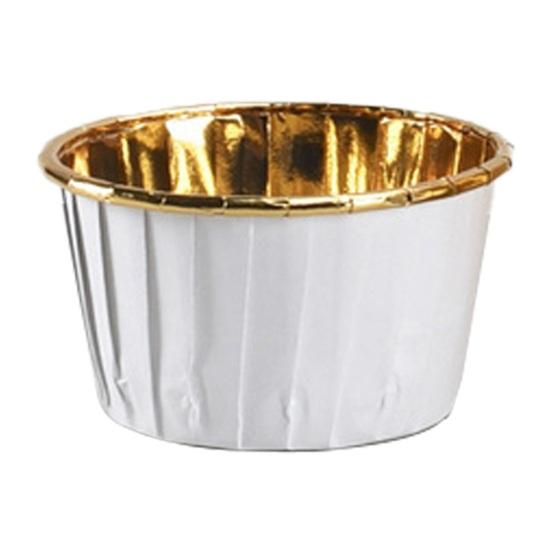 50Pcs Muffin Cup Food-grade No Odor Paper High Temperature Resistance Cupcake Liner Party Supplies