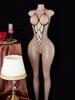 Porno Fishnet Bodysuits Sexy Item Women Transparent Full Bodystocking Bold Babydoll Dress Open Crotch Erotic Lingerie For Sex