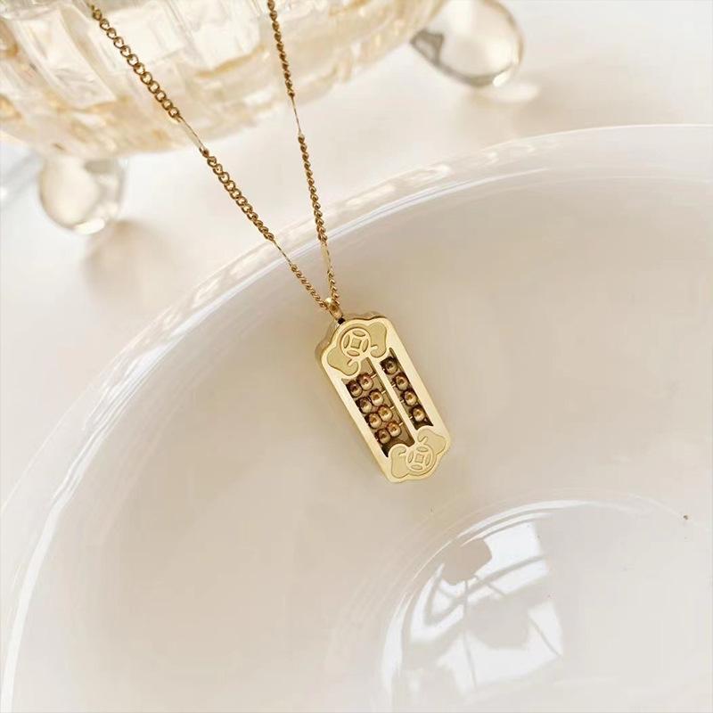 Fashionable Wishful Thinking Pendant Niche Design Clavicle Chain Jewelry Sweater Chain
