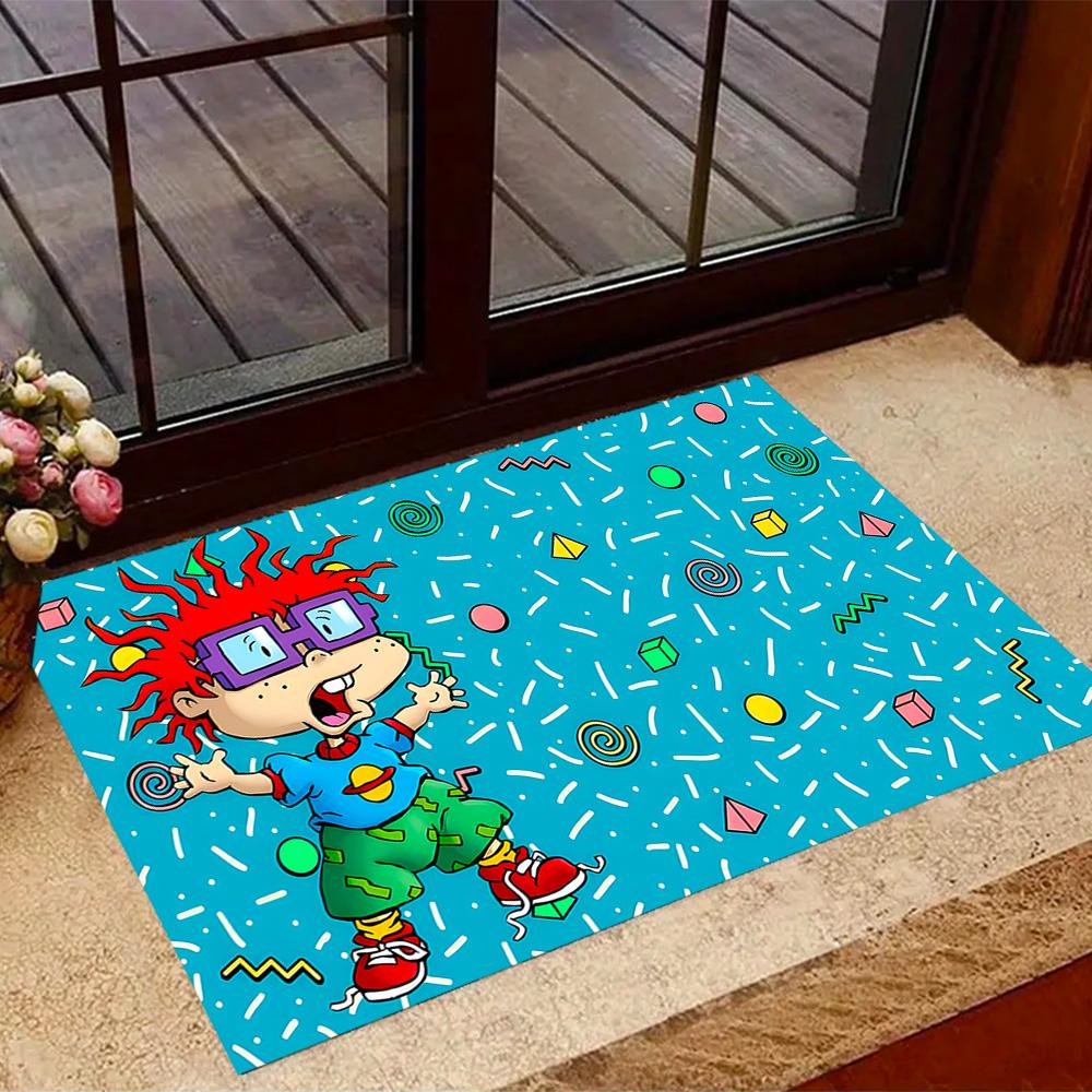 

Rugrats: Playtime Chaos Themed Anti-Slip Rugs - Polyester Home Decor, Suitable for Bedrooms, Living Rooms, Doorways, Studios, and Decorations 40cmx60cm