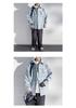 Autumn Men's Trendy Knit Plaid Jacket - Versatile, Fashionable, Loose Fit with Couple Lapel Style