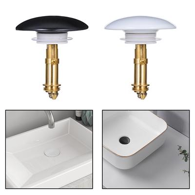 Basin Brass Cover Pop-Up Sink Drain Quick Replacement