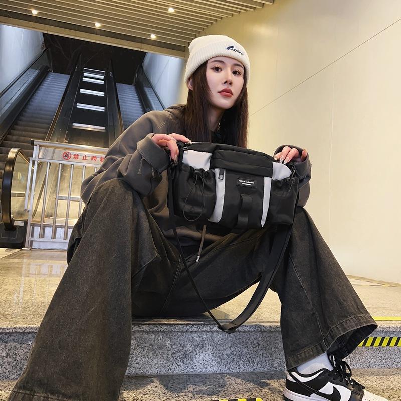 Tooling Crossbody Bag Men'S Backpack Multifunctional Outdoor Travel Leisure Bag Trendy Cool Summer Sports Shoulder Bag