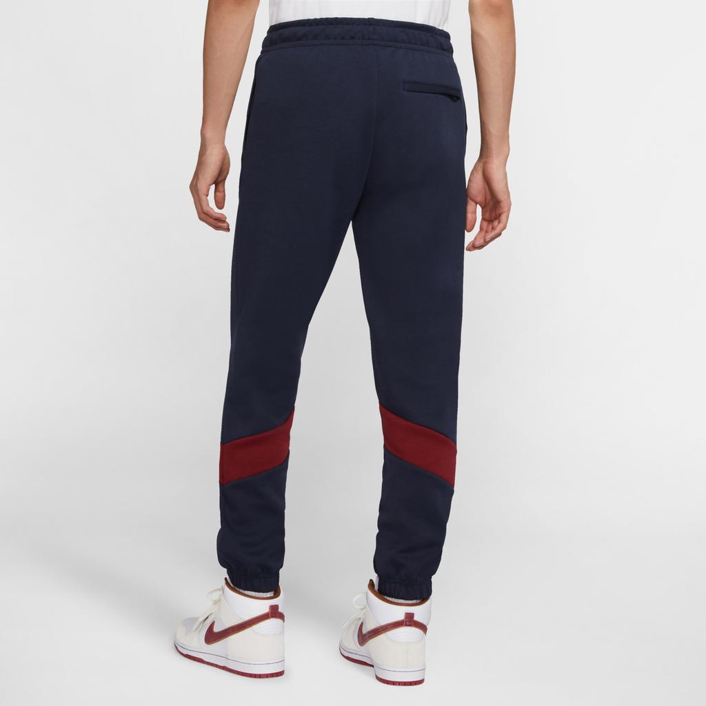 Nike Colorblock Quick-Dry Casual Jogger Sweatpants Men Bottoms Obsidian AT3502-451