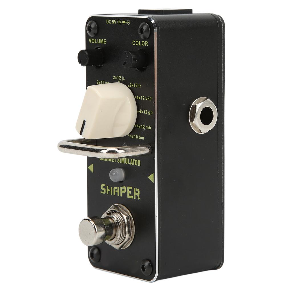 Guitar Effect Pedal Shaper Analog Cabinet Simulator Mini Single True Bypass Accessory