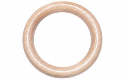 Wooden Rings for Curtain Rods, Macrame, Dream Catchers, Beech 50 Pcs